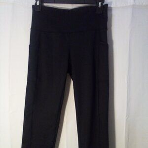 Ideology Capri Leggings Women S Active Athletic Black